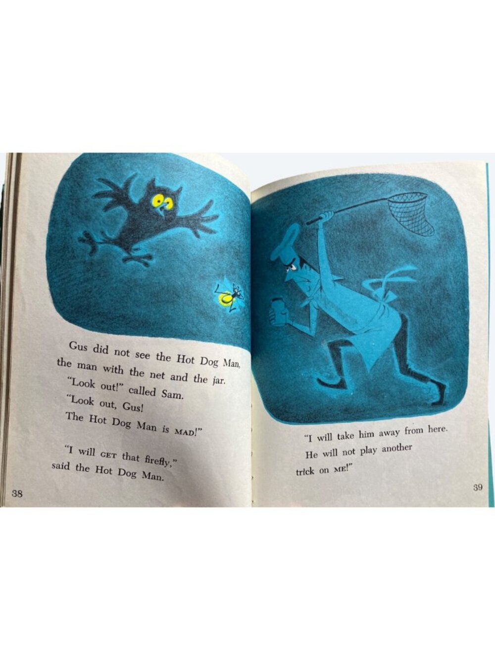 Sam And The Firefly P.D. Eastman 1958 Beginner Books Hardcover Book Club Edition - Picture 16 of 16